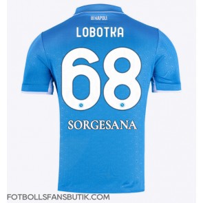 SSC Napoli Stanislav Lobotka #68 Replika Hemmatröja 2024-25 Kortärmad